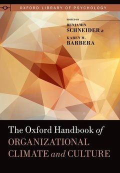 Couverture de l’ouvrage The Oxford Handbook of Organizational Climate and Culture