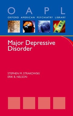 Couverture de l’ouvrage Major Depressive Disorder