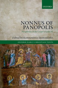 Couverture de l’ouvrage Nonnus of Panopolis