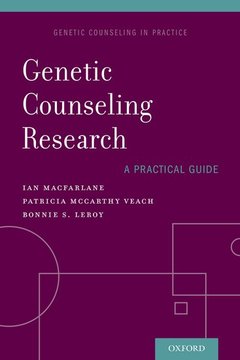 Cover of the book Genetic Counseling Research: A Practical Guide