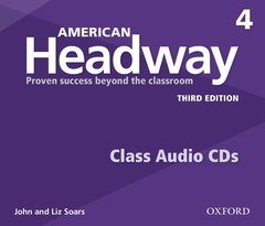 Couverture de l’ouvrage American Headway: Four: Class Audio CDs