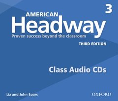 Couverture de l’ouvrage American Headway: Three: Class Audio CDs