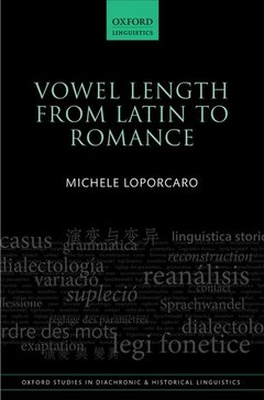Couverture de l’ouvrage Vowel Length From Latin to Romance