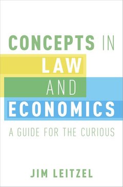 Cover of the book Concepts in Law and Economics