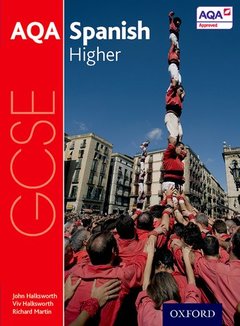 Couverture de l’ouvrage AQA GCSE Spanish: Higher Student Book