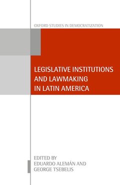 Couverture de l’ouvrage Legislative Institutions and Lawmaking in Latin America