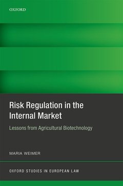 Couverture de l’ouvrage Risk Regulation in the Internal Market