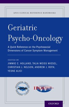 Couverture de l’ouvrage Geriatric Psycho-Oncology