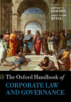 Couverture de l’ouvrage The Oxford Handbook of Corporate Law and Governance