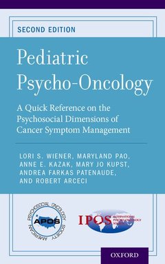 Couverture de l’ouvrage Pediatric Psycho-Oncology