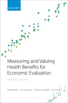 Couverture de l’ouvrage Measuring and Valuing Health Benefits for Economic Evaluation
