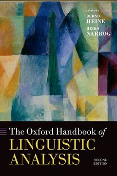 Couverture de l’ouvrage The Oxford Handbook of Linguistic Analysis
