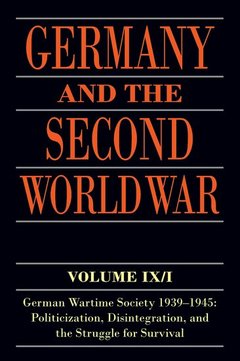 Couverture de l’ouvrage Germany and the Second World War