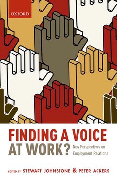 Couverture de l’ouvrage Finding a Voice at Work?
