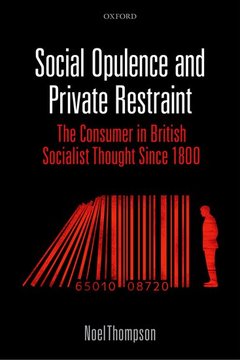 Couverture de l’ouvrage Social Opulence and Private Restraint