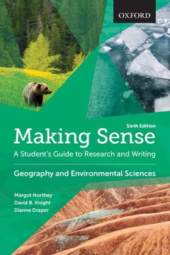 Cover of the book Making Sense in Geography and Environmental Sciences