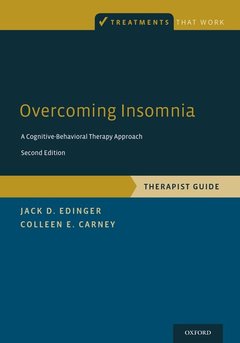 Couverture de l’ouvrage Overcoming Insomnia