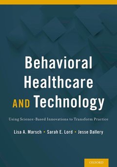 Couverture de l’ouvrage Behavioral Health Care and Technology
