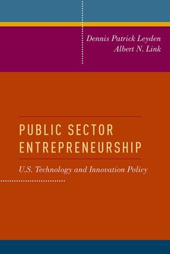 Couverture de l’ouvrage Public Sector Entrepreneurship