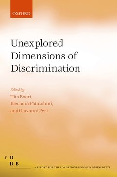 Couverture de l’ouvrage Unexplored Dimensions of Discrimination