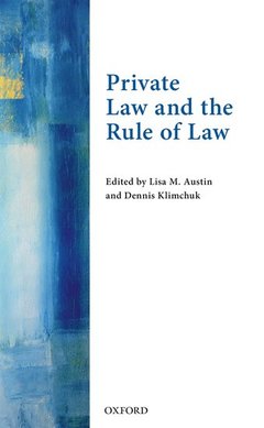 Cover of the book Private Law and the Rule of Law