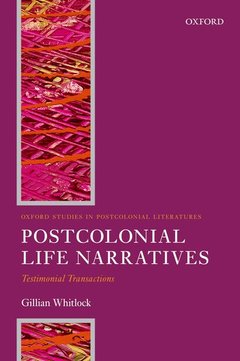 Couverture de l’ouvrage Postcolonial Life Narratives