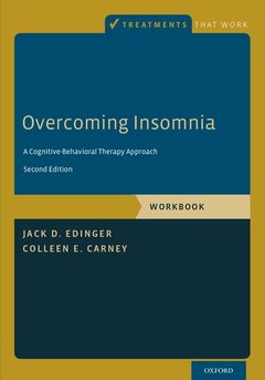Couverture de l’ouvrage Overcoming Insomnia
