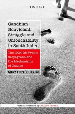 Couverture de l’ouvrage Gandhian Nonviolent Struggle and Untouchability in South India