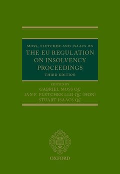 Couverture de l’ouvrage Moss, Fletcher and Isaacs on the EU Regulation on Insolvency Proceedings