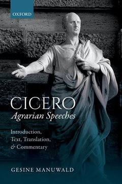 Couverture de l’ouvrage Cicero, Agrarian Speeches