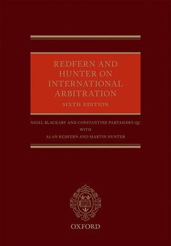 Cover of the book Redfern and Hunter on International Arbitration