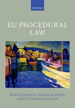 Couverture de l’ouvrage EU Procedural Law