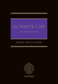 Couverture de l’ouvrage EU Waste Law