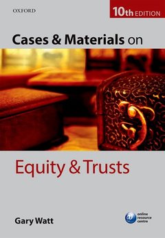 Couverture de l’ouvrage Cases & Materials on Equity & Trusts