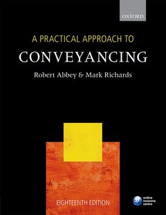 Couverture de l’ouvrage A Practical Approach to Conveyancing