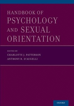 Couverture de l’ouvrage Handbook of Psychology and Sexual Orientation