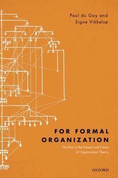 Couverture de l’ouvrage For Formal Organization