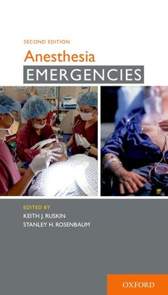 Couverture de l’ouvrage Anesthesia Emergencies