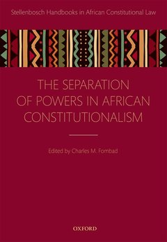 Couverture de l’ouvrage Separation of Powers in African Constitutionalism