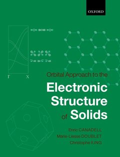Couverture de l’ouvrage Orbital Approach to the Electronic Structure of Solids