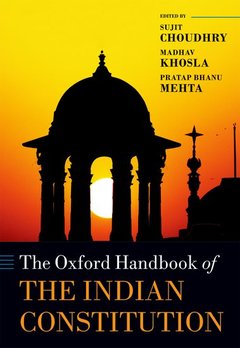 Couverture de l’ouvrage The Oxford Handbook of the Indian Constitution