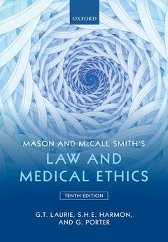 Couverture de l’ouvrage Mason and McCall Smith's Law and Medical Ethics