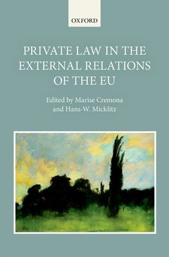 Couverture de l’ouvrage Private Law in the External Relations of the EU