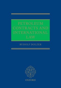 Couverture de l’ouvrage Petroleum Contracts and International Law