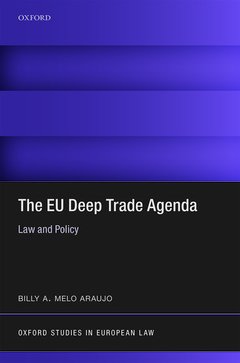 Couverture de l’ouvrage The EU Deep Trade Agenda