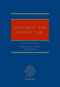 Cover of the book Antitrust and Patent Law