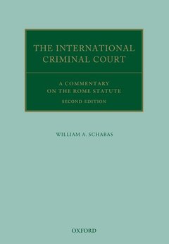 Couverture de l’ouvrage The International Criminal Court