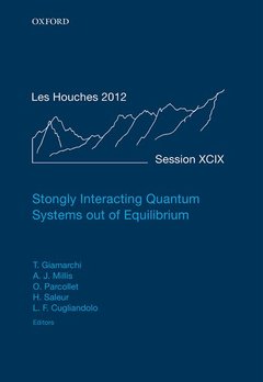 Couverture de l’ouvrage Strongly Interacting Quantum Systems out of Equilibrium