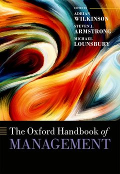 Cover of the book The Oxford Handbook of Management
