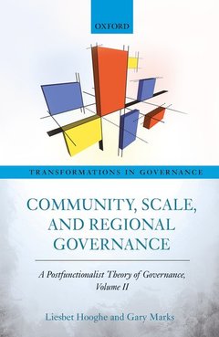 Couverture de l’ouvrage Community, Scale, and Regional Governance